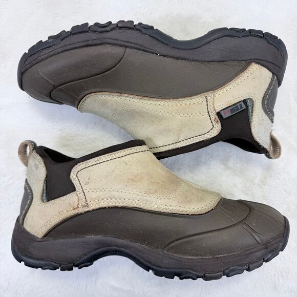 L.L. Bean Storm Chaser Slip On Duck Boots Tek 2.5 Brown Mens Size 7 main image 8